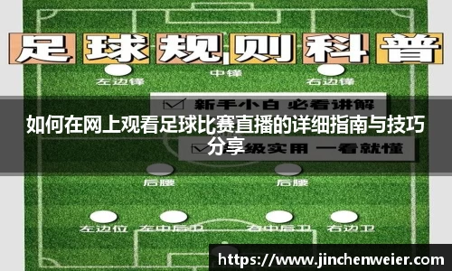 如何在网上观看足球比赛直播的详细指南与技巧分享