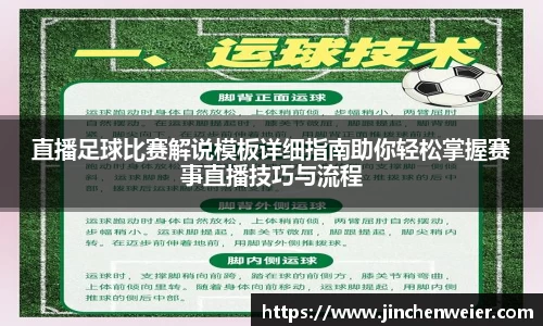 直播足球比赛解说模板详细指南助你轻松掌握赛事直播技巧与流程